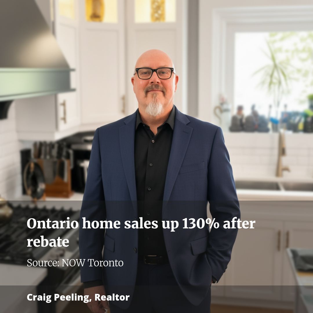 ‘The program is working’: Ontario home sales surge 130% after HST rebate