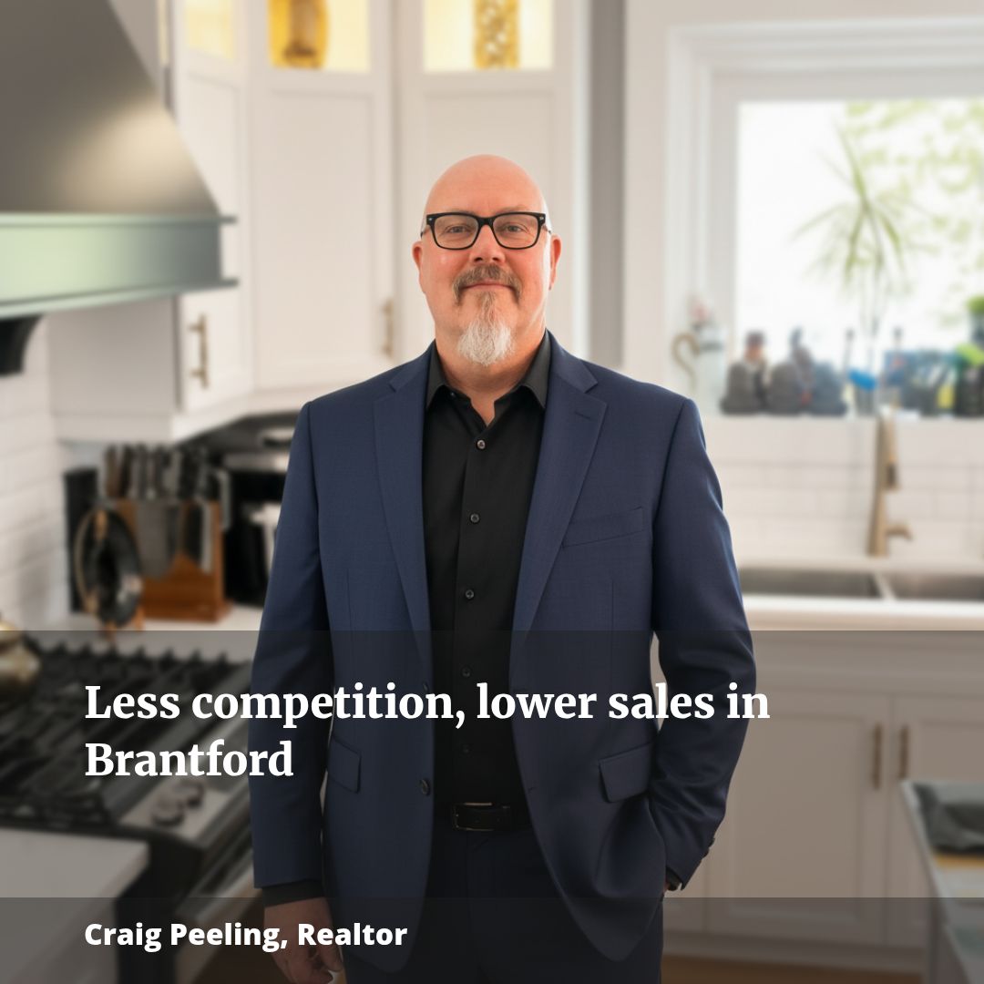 Buyers See Less Competition as Sales Dip in Brantford Region